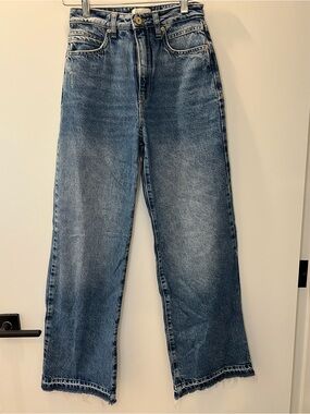 NAF NAF Paris  Wide Leg High Waisted Jeans